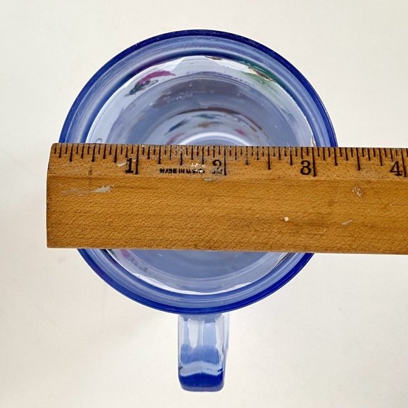 Big Chill Fly Fishing Lures Double Wall Handled Blue Freezer Beer Mug 16oz - Picture 11 of 11